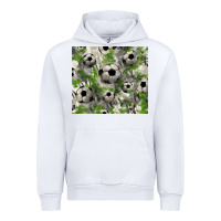White Soccer tumbler Urban Hoodie - HowdyJamesFarm