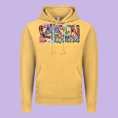 Risen Indeed Vintage Hoodie Designed By Racoondesign