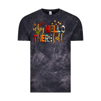 Cloud Black why hello there fall Vintage Tee - AdoDesignShop