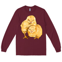 Burgundy chicks Long Sleeve Tee - Artiststas