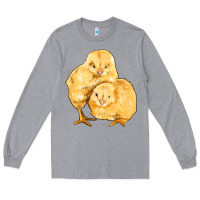 Heather Grey chicks Long Sleeve Tee - Artiststas