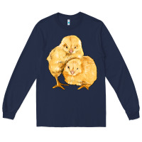 Navy chicks Long Sleeve Tee - Artiststas