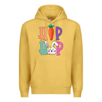 Antique Gold hip hop easter girls toddlers kids leopard bunny Premium Hoodie - Bettercallsaul