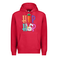 Cardinal hip hop easter girls toddlers kids leopard bunny Premium Hoodie - Bettercallsaul