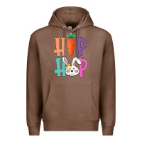 Chestnut hip hop easter girls toddlers kids leopard bunny Premium Hoodie - Bettercallsaul