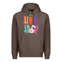 Coffee hip hop easter girls toddlers kids leopard bunny Premium Hoodie - Bettercallsaul