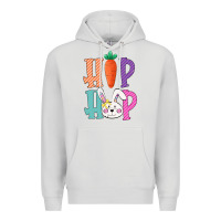 Dove Grey hip hop easter girls toddlers kids leopard bunny Premium Hoodie - Bettercallsaul