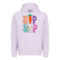 Lilac hip hop easter girls toddlers kids leopard bunny Premium Hoodie - Bettercallsaul
