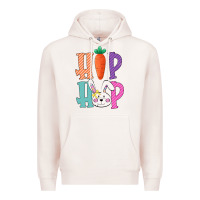 Pale Pink hip hop easter girls toddlers kids leopard bunny Premium Hoodie - Bettercallsaul