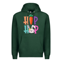 Sports Green hip hop easter girls toddlers kids leopard bunny Premium Hoodie - Bettercallsaul