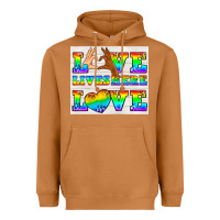 Meerkat Western LGBTQ+ Love Lives Here Tumbler Heavyweight Hoodie - BundleAndBundleShop