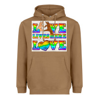 Toasted Coconut Western LGBTQ+ Love Lives Here Tumbler Heavyweight Hoodie - BundleAndBundleShop