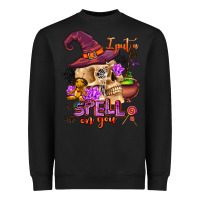 Black i put a spell on you Heavyweight Sweatshirt - AdoDesignShop