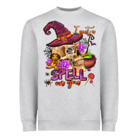 Heather Grey i put a spell on you Heavyweight Sweatshirt - AdoDesignShop