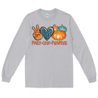 Moon Dust peace love pumpkins Long Sleeve Tee - AdoDesignShop