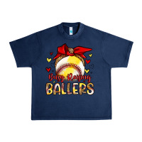 Navy busy raising ballers Urban Heavy Tee - Artiststas