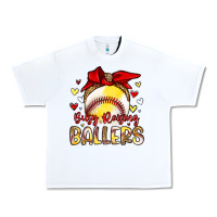 White busy raising ballers Urban Heavy Tee - Artiststas