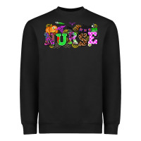 Black halloween nurse Heavyweight Sweatshirt - AdoDesignShop