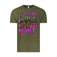 Vintage Olive it's race day y'all Vintage Tee - JahusDesignShop