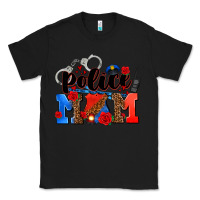 Black police mom Classic Tee - AdoDesignShop