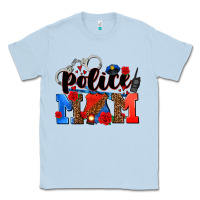Dusty Blue police mom Classic Tee - AdoDesignShop