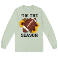 Matcha tis the season football sunflower Long Sleeve Tee - AdoDesignShop