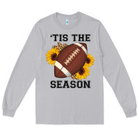Moon Dust tis the season football sunflower Long Sleeve Tee - AdoDesignShop