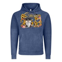 Vintage Denim senior 2023 Vintage Hoodie - RacoonDesign