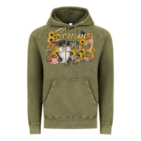 Vintage Olive senior 2023 Vintage Hoodie - RacoonDesign