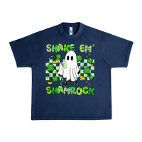 Navy shake em' like a shamrock Urban Heavy Tee - Artiststas