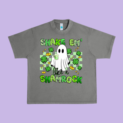 Shake Em' Like A Shamrock Urban Heavy Tee Designed By Artiststas