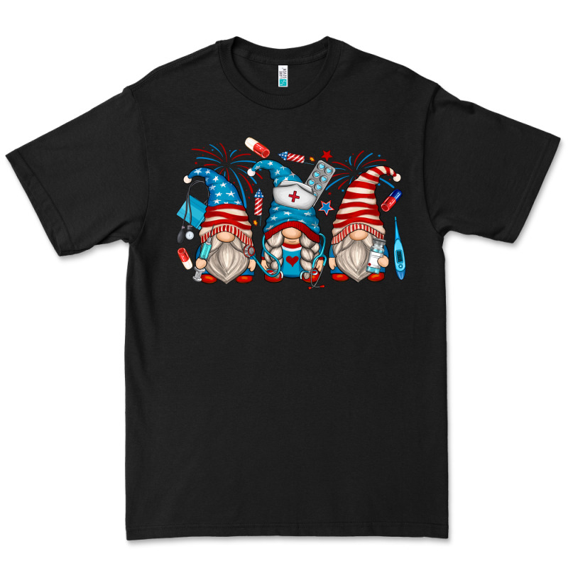 American Nurse Gnomes Premium Tee by Zillion Design Studio | Teevron