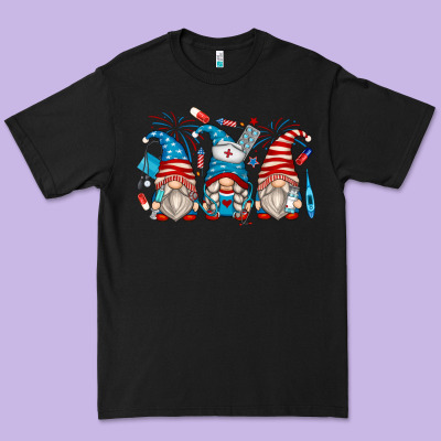 Premium Tee american nurse gnomes