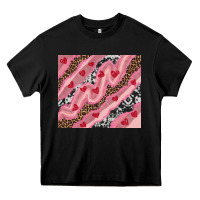 Black valentines day pinky Heavy Core Tee - RanaPortraitStore