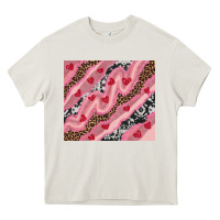 Cream valentines day pinky Heavy Core Tee - RanaPortraitStore