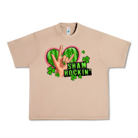 Burro shamrockin' rock n roll female hand Urban Heavy Tee - Artiststas