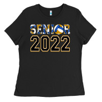 Black senior volleyball Ladies Tee - AdoDesignShop