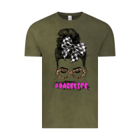 Vintage Olive racelife Vintage Tee - JahusDesignShop