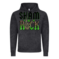 Vintage Black St. Patrick's shamrock Vintage Hoodie - OliviaCreatesArt