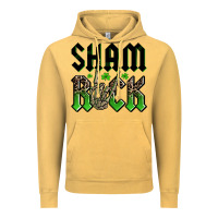 Vintage Mustard St. Patrick's shamrock Vintage Hoodie - OliviaCreatesArt