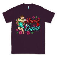 Plum stupid cupid Classic Tee - AdoDesignShop