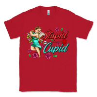 Red stupid cupid Classic Tee - AdoDesignShop