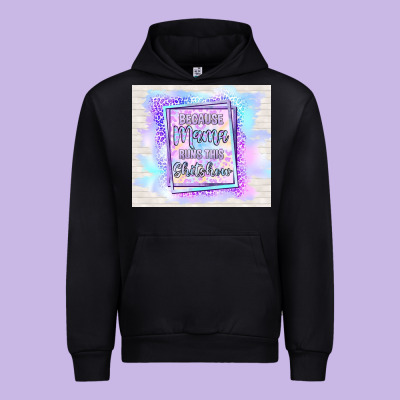 Because Mama Runs This Shitshow Urban Hoodie Designed By Tumblerdesignbyshophia