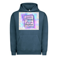 Pigment Midnight Navy because mama runs this shitshow Urban Hoodie - TumblerDesignByShophia