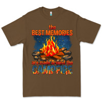 Cacao the best memories are made around the campfire Premium Tee - texasbilliewilder