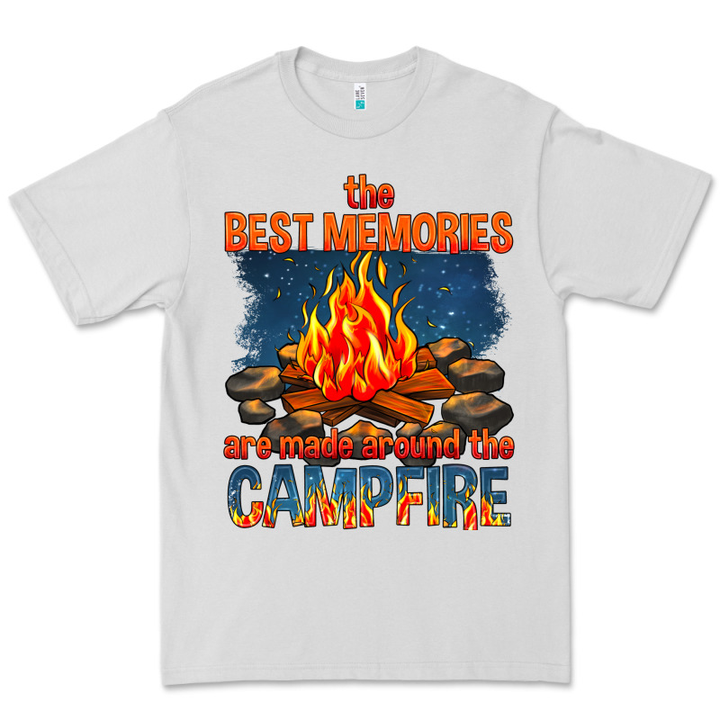 The Best Memories Are Made Around The Campfire Premium Tee by texasbilliewilder | Teevron