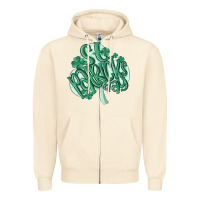 Sandshell st patrick's day Zipper Hoodie - MaliasSmallBusiness