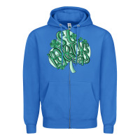 True Royal st patrick's day Zipper Hoodie - MaliasSmallBusiness