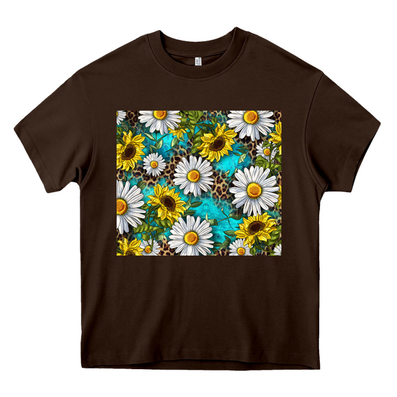 Western Daisy And Sunflower Heavy Core Tee by RanaPortraitStore | Teevron