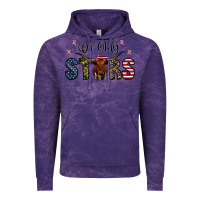 Cloud Purple oh my stars Vintage Hoodie - CowhideDigitalArt